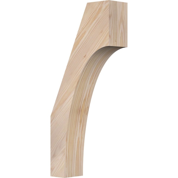 Ekena Millwork 3 1/2"W x 10"D x 22"H Westlake Smooth Knee Brace, Douglas Fir BRC04X10X22WTL00SDF - main